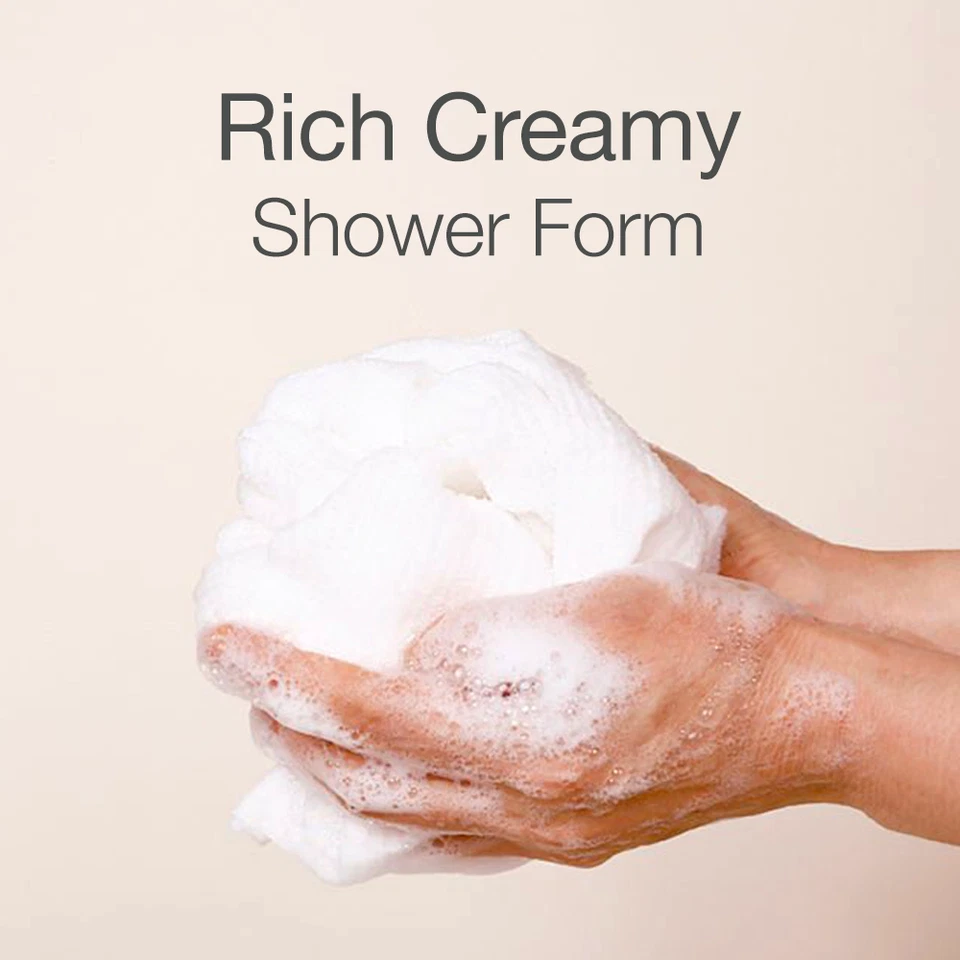 2 PIEZAS - Toalla de ducha exfoliante Hanji blanca coreana - Hecha en Corea (SH GRATIS) Foto 2 de 4