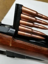 ORIGINAL EAST BLOCK MOSIN NAGANT RIFLE  5 RD. STRIPPER CLIPS (SET OF 2 PIECES)