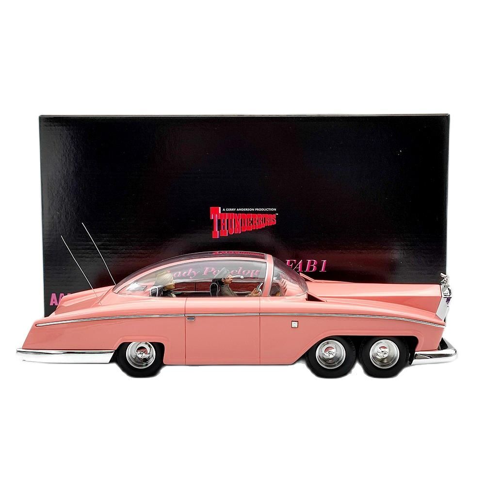 ミニカー AMIE 1/18 Lady Penelope's FAB1 AMIE 1/18 Rolls Royce Lady Penelope's Thunderbirds FAB 1