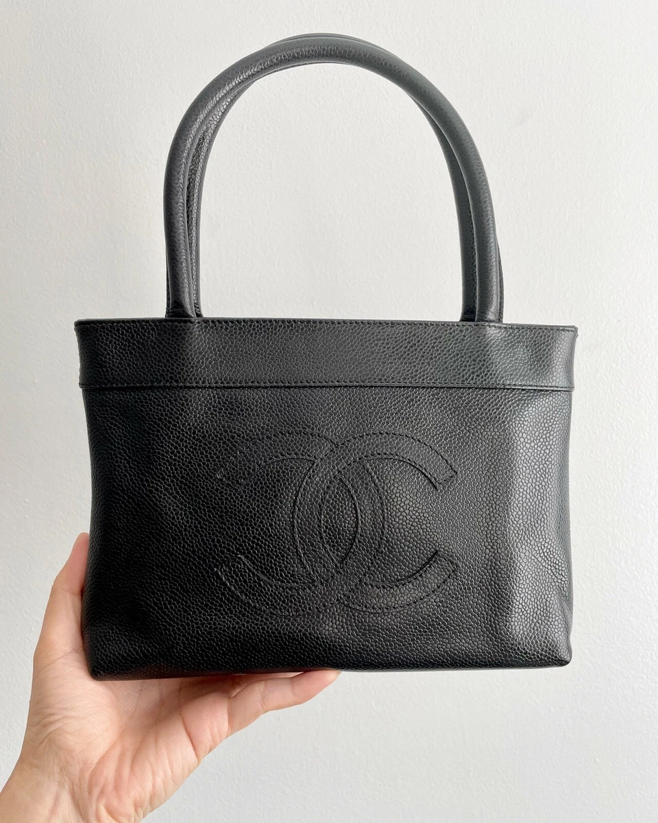 CHANEL Medallion Tote Bag in Black Caviar Leather 2004 - 2005