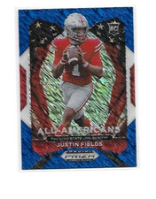 2021 Panini Prizm Shimmer RC Justin Fields #192  All Americans ** RARE***  1/13