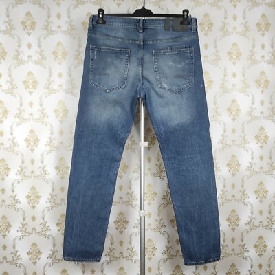RESERVED DENIM LAB IVANOV TAPERED FIT DISTRESSED SIZE