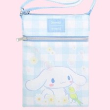 Bolso Bandolera Sanrio Hello Kitty Cinnamoroll Daisy Gingham Passport Loungefly