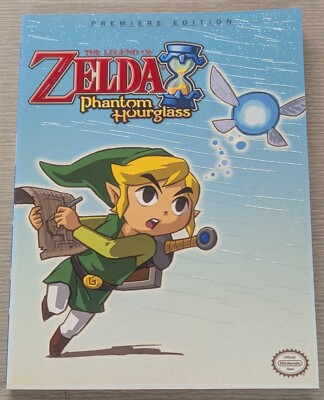 Legend Of Zelda Phantom Hourglass Strategy Guide Premier Edition *NO Map*
