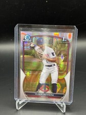 2023 Bowman Chrome Lava Refractor #BCP-86 Yilber Herrera /399 (RC) Twins