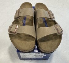 Birkenstock ARIZONA SOFT FOOTBED In Tobacco Oiled Ltr Size 43 REG -NEW IN BOX 