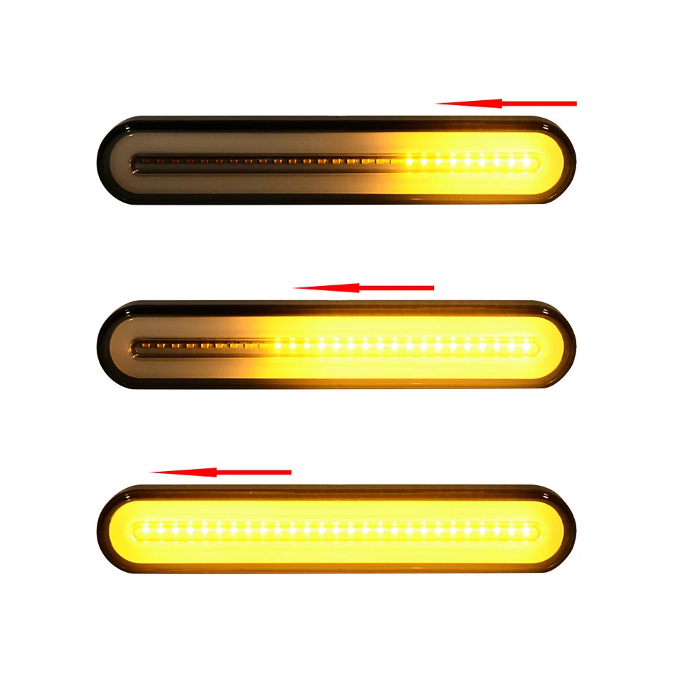 Комплект светодиодных фар для Harley Davidson двойное заднее крыло/баггер вертикальное крепление стержень - Изображение 4 из 4