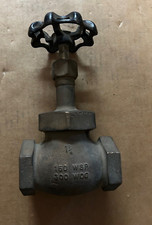 Hammond 1-1/4" Brass Globe Valve IB413 150 WSP 300 WOG Threaded USA made