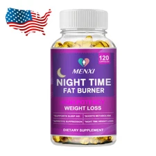Night Time Fat Burner Supplement For Fat Burn Weight Loss Appetite Suppressant