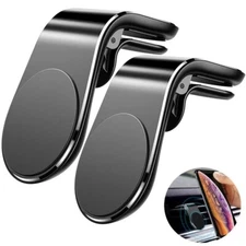 2x Magnetic Car Phone Holder Stand For GPS Mobile Phone Magnet Mount Accessories