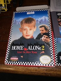 NES Home Alone 2 Lost in New York Complete in Box CIB Authentic