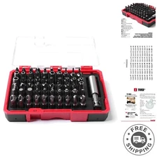 High Qualiy Security Bit Set, 61-Piece, S2 Steel, Temper Proof Bits, for home...