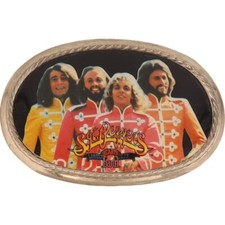 New Sgt Peppers Lonely Hearts Club Band Film Beatles 70s NOS Vintage Belt Buckle