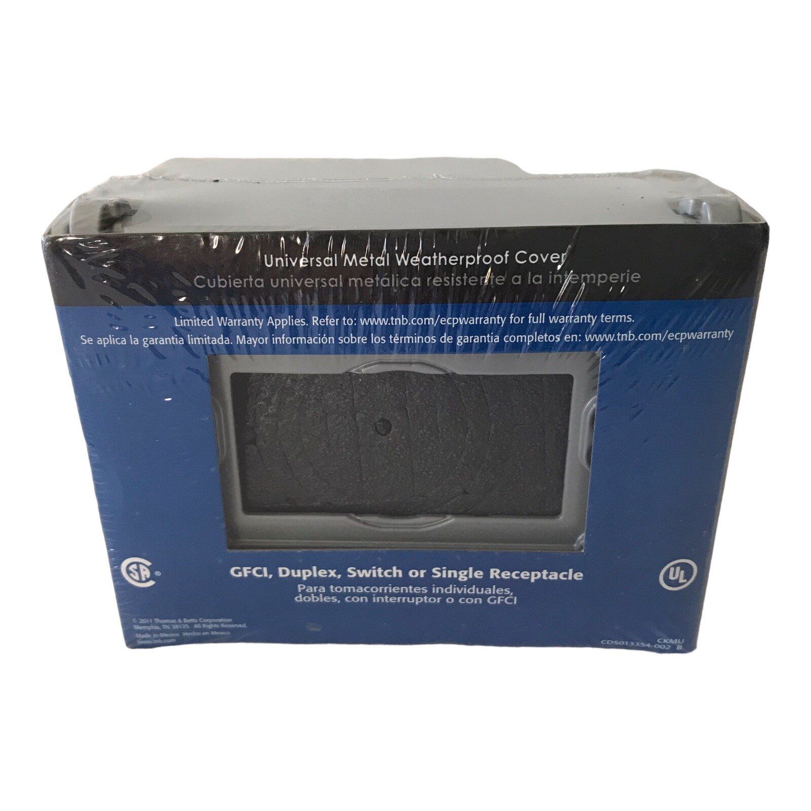 RED DOT Electric Outlet Box Cover GFCI Duplex Single Receptacle