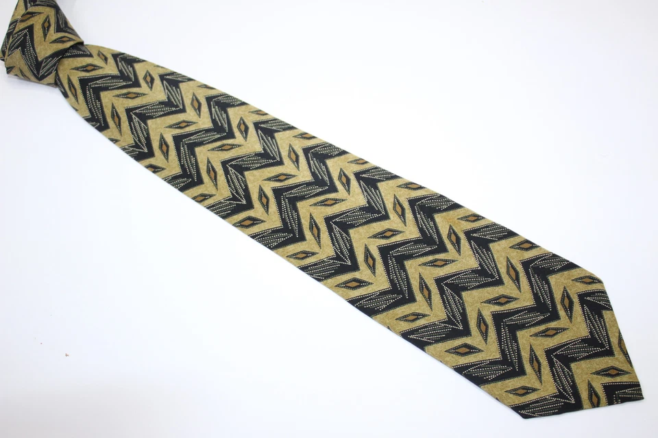 Corbata de seda ENRICO COVERI Made in Italy F44228 Foto 2 de 4