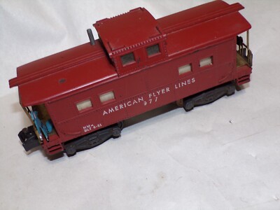 Original Vintage American Flyer S Gauge 977 Brakeman Caboose 1956
