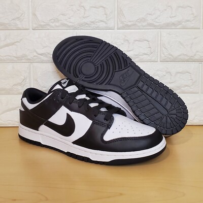 Nike Dunk Low Retro Panda Size 11.5 White Black DD1391-100 | eBay