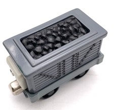 2002 LEARNING CURVE TROUBLESOME TRUCK FLIP COAL CAR TRAIN THOMAS  FRIENDS