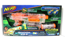 Hasbro Nerf-N-Strike Modulus Ghost Ops System Shadow ICS-6 Blaster Barrel Darts