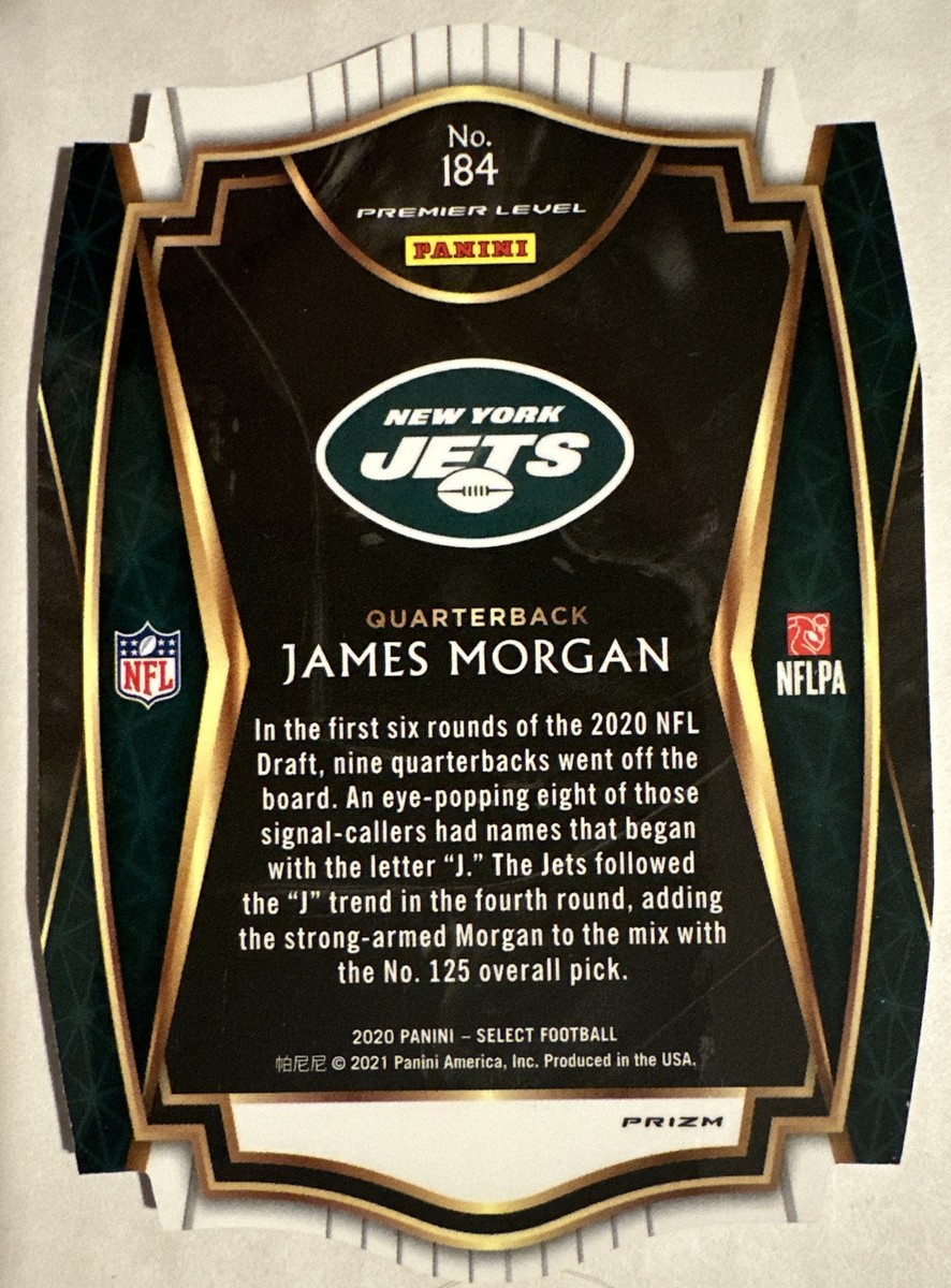 2020 Panini Select - Premier Level James Morgan #184 Blue