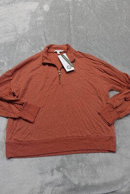 NWT Threads 4 Thought Mens Size Small Sustainable Ethically Made  Zip-Up Sweater