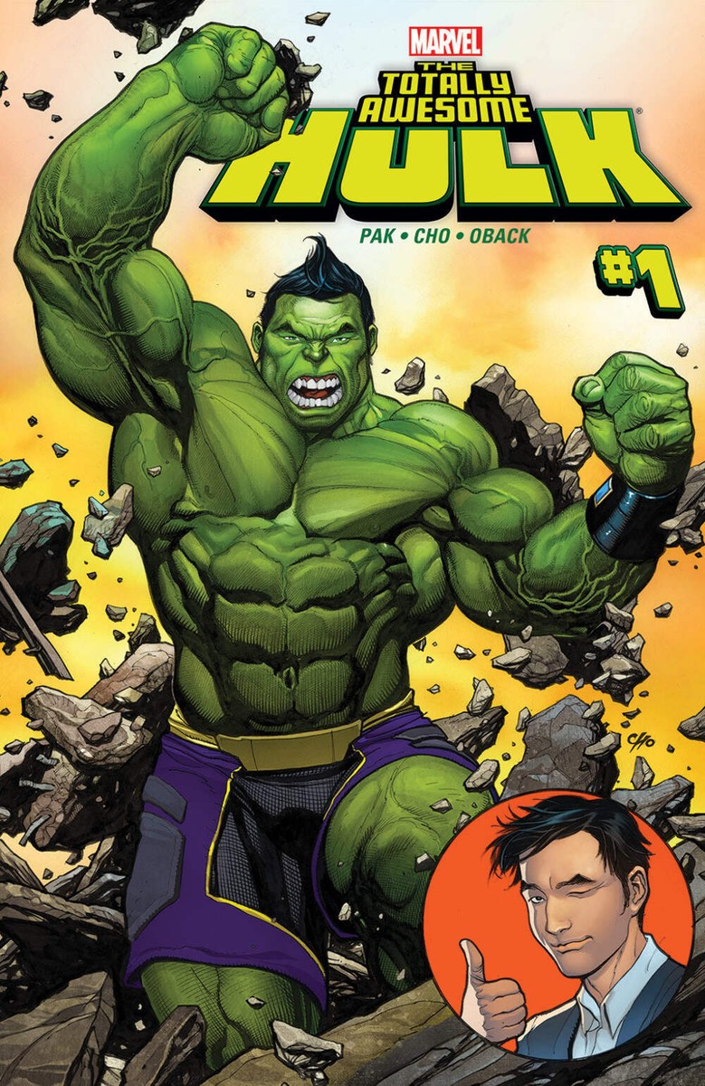 MARVEL COMICS THE TOTALLY AWESOME HULK ISSUE #1 (SIGNED / AUTO OF