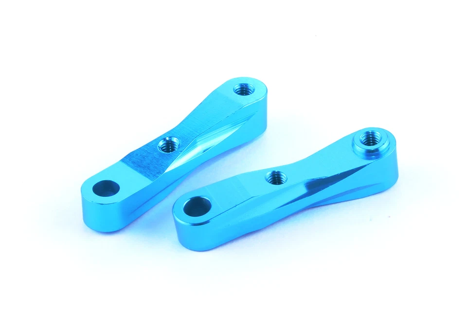 Brazos superiores traseros de aluminio Jazrider para Tamiya TL01/WR02/GF01/G601/WR02C/WR02G