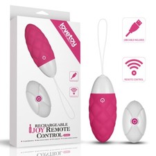 Vibro Ei mit Fernbedienung Vibrator Klitoris Massagegerät 10 Frequenz Funktionen