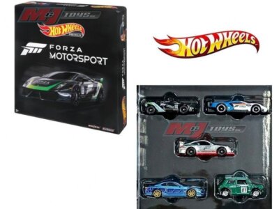 FORZA Motorsport Box with 5 Premium Cars  -  - Hot Wheels 1:64