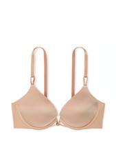 38DDD Victoria Secret Very Sexy Praline Bombshell Add-2-Cups Smooth Push Up Bra