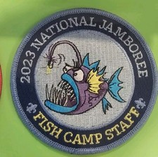 2023 National Jamboree Fishing Merit Badge Staff BSA JSP Anglerfish PATCH