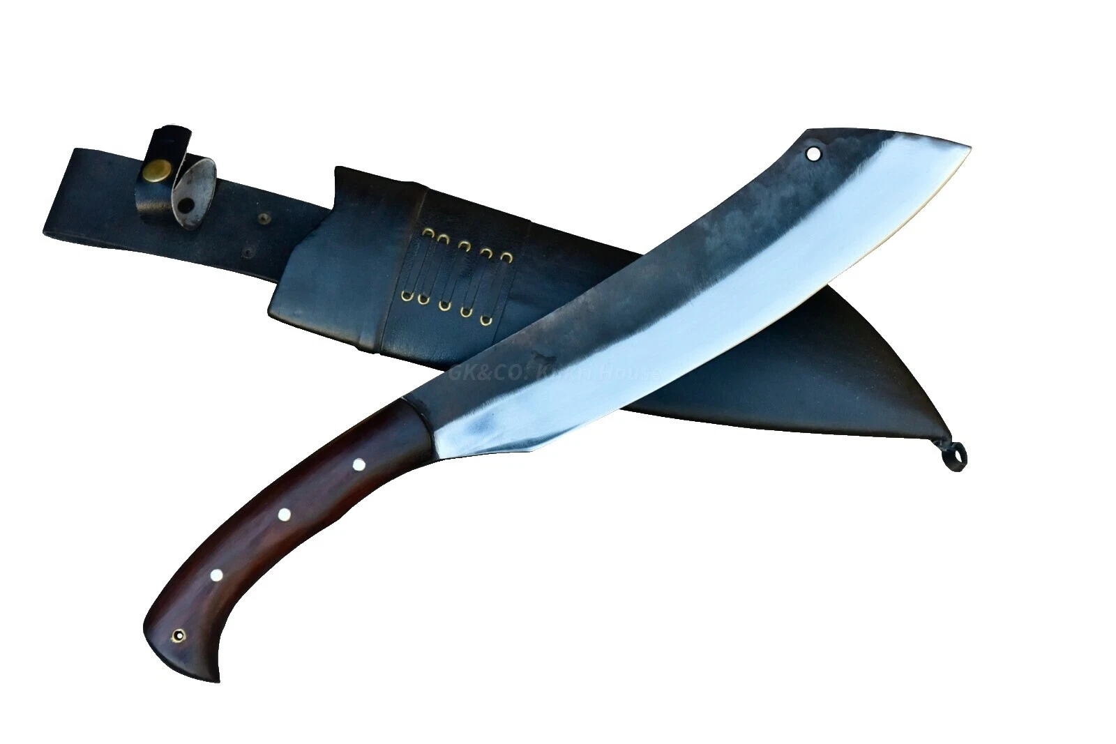 Lâmina de Aço Carbono de Bowie Original Vintage Facas de lâmina fixa industrializadas