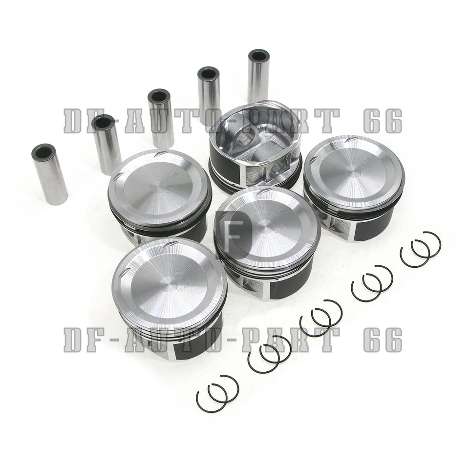 Juego de 5 anillos de pistón STD para Volvo S40 S60 S80 C30 C70 XC90 2.5T T5 L5 B5254T Foto 3 de 4
