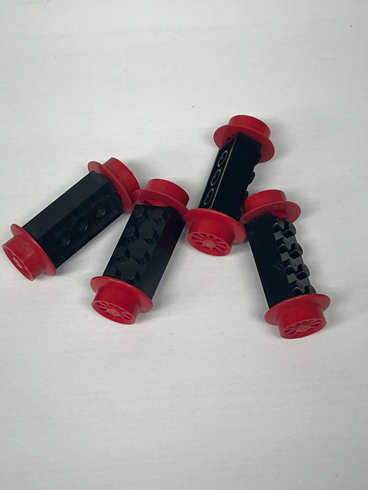 Lot Of LEGO Spoked Wheels Train Wagon Vintage