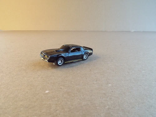 VTG Tyco Firebird Black with Lights HO Slot Car Tested Runs Well - (Pls Read)