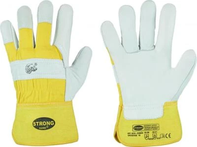 1 Paar STRONG HAND® EISBÄR Winterhandschuhe Rindvolllederhandschuhe