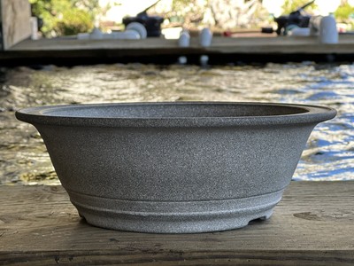 NEW Round Japanese Bonsai Pot KOYO - 10.5 
