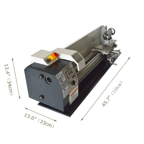 MT5 WM210 Precision Metal Lathe MT5 Brushless Motor Bench Lathe 110V - Picture 6 of 21