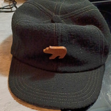 Outdoor Design Black Baseball Cap Lined Ear F...