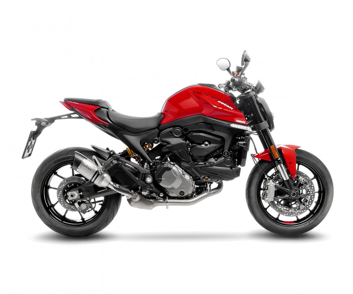 LeoVince slip-on exhaust LV PRO ECE Approved EURO 5 DUCATI MONSTER 937 2021 2024
