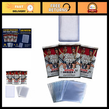2026 Baseball Cards Value Pack - 3 Sealed Packs (42 Cards) + Sleeves & Top Loade