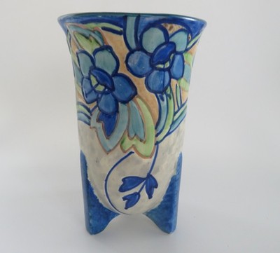 Thomas Forester Phoenix Ware BUDA Vase. Seltene Form. um 1930