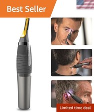 All-in-One MicroTouch MAX Lighted Personal Trimmer - Travel Friendly  Efficient