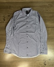 Strellson Men s Long Sleeve Button Down Slim Fit Polo Dress/Casual Shirt 15/38