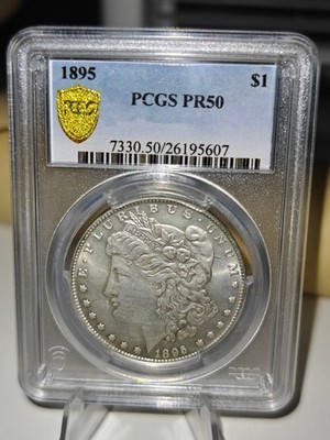1895 Certified Graded Circulated Morgan Design Vintage Item