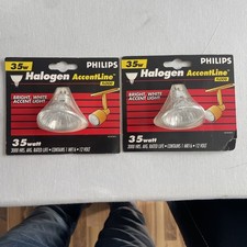 Philips Accentline Flood Halogen MR-16 Lamp 35W Flood Type FMW 35MR 16/FL