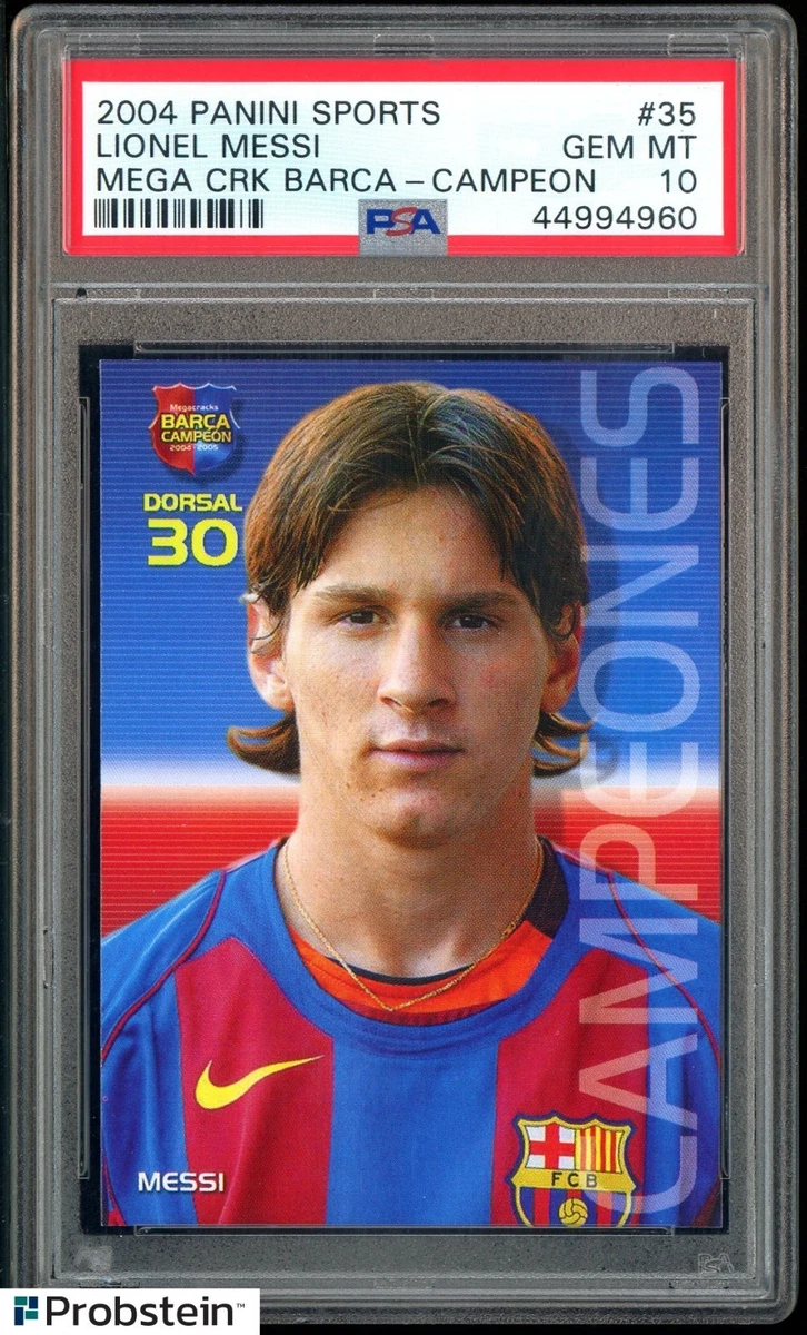 Preços baixos em 2004-05 Panini Megacracks Barca Campeon Lionel