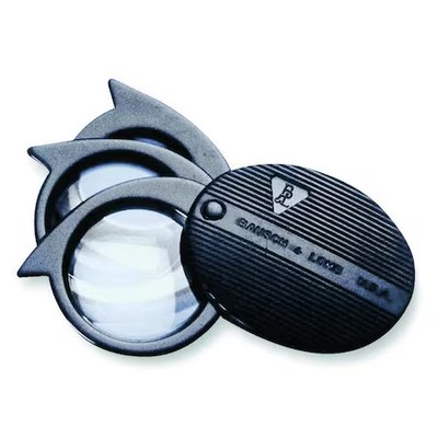 Bausch + Lomb 81-23-67 Folding Pocket Magnifier, 5X To 20X, 20D To 80D