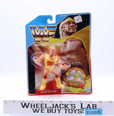 Hulk Hogan Gorilla Press Slam WWF Wrestling 1990 Hasbro Figure NEW