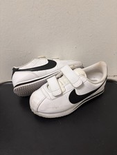 NIB Children's Nike Cortez Basic SL PSV Pre-School White Black 904767 102 SZ 12C
